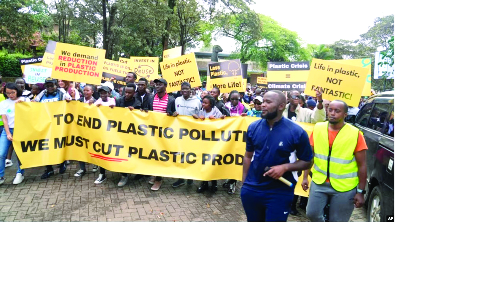 Hundreds Of Activists Demand Action on Plastics in Kenya Amandla News